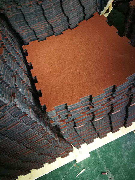 锁扣地垫展示