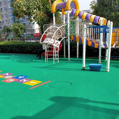 幼儿园塑胶操场